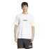 Camiseta adidas Homem Linerar Single Branco/Preto