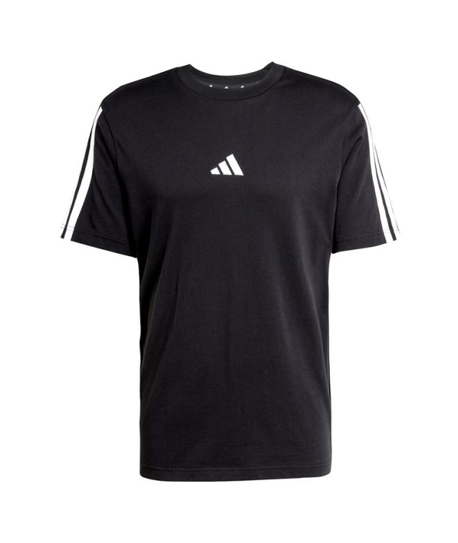 Camiseta adidas Homem 3 riscas simples...