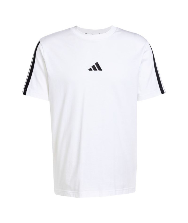 Camiseta adidas Homem 3 riscas simples...