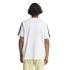 Camiseta adidas Homem 3 riscas simples branco/preto