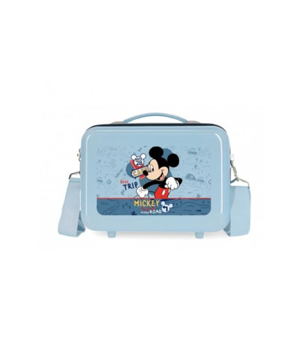 Necessaire Estojo para toucador Disney Abs. Mickey Road...