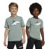 Camiseta adidas Infantil Lk Adrpt Verde