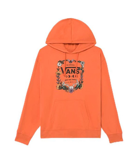 Moletom Vans Pullove Floral Antler Folha de outono Mulher
