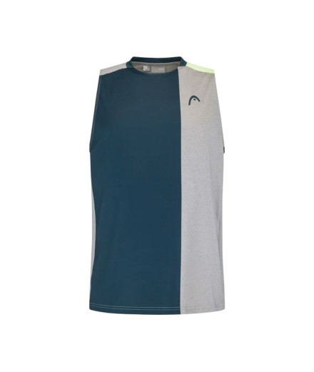 Camiseta Pádel Head Top Homem de Padel Tank Gray