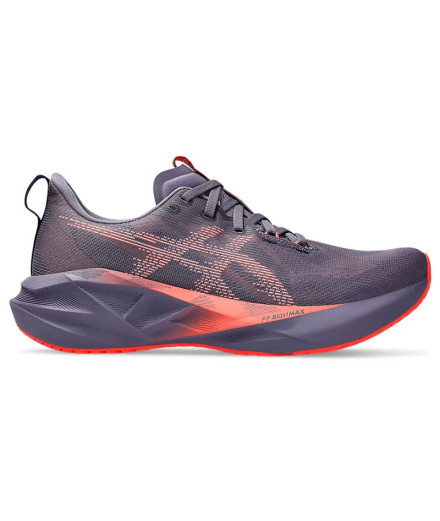 Sapatilhas Running Homem por ASICS Novablast 5 Purple/Coral