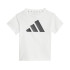 Conjunto adidas Bebês Grande logótipo preto/branco