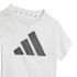 Conjunto adidas Bebês Grande logótipo preto/branco