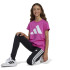 Malhas adidas Menina Jg 3 Band 230 Preto/Branco