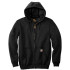 Casaco Homem Camisola com capuz com fecho de correr Carhartt Preto
