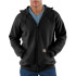 Casaco Homem Camisola com capuz com fecho de correr Carhartt Preto
