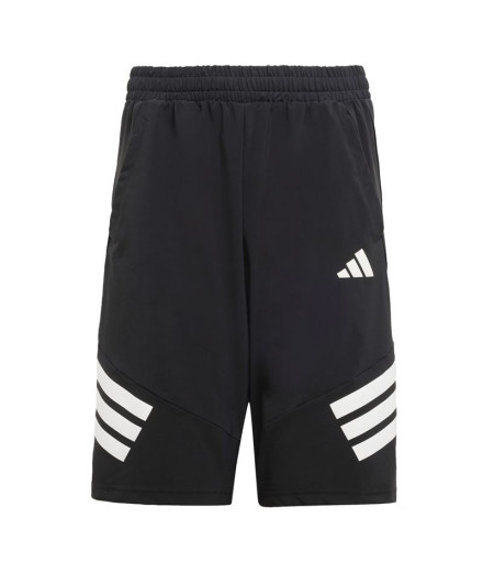 Calça Fitness adidas Menino de Spr Shorts Preto/Branco