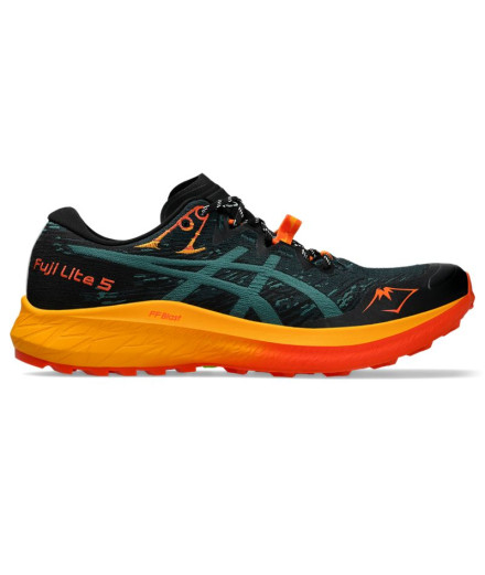 Sapatilhas Trail Fuji Homem from ASICS Lite 5 Green/Rainy...