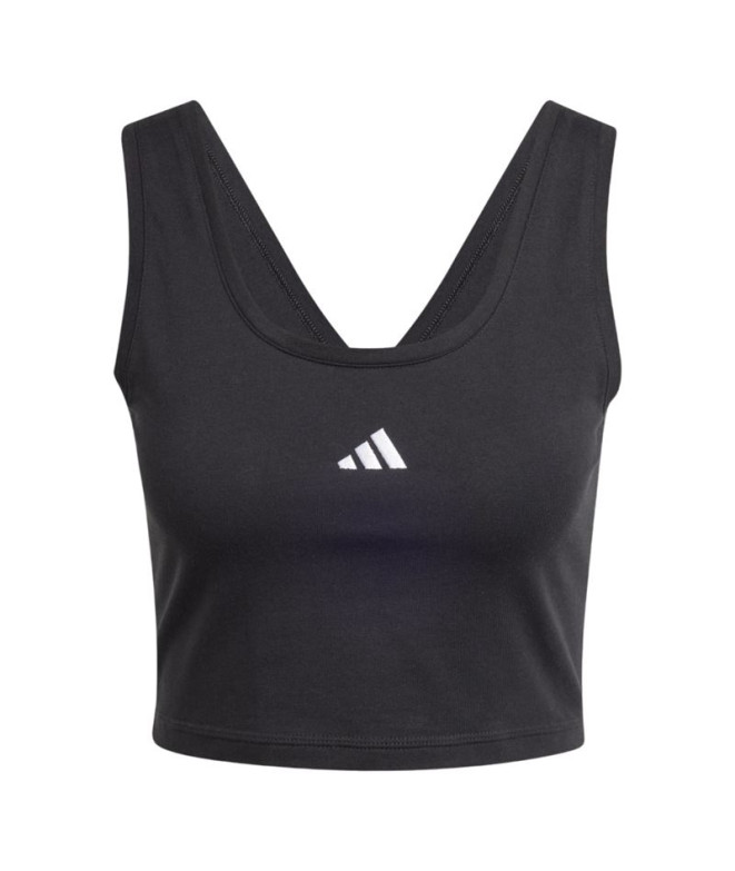 Camiseta adidas Mulher Sl Sj Tk Preto/branco