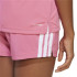 Camiseta Fitness adidas Menina de Jg Tr-Es 3Bandas Pink