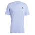 Camiseta adidas Homem Essentials Camisola simples com logótipo pequeno bordado Azul