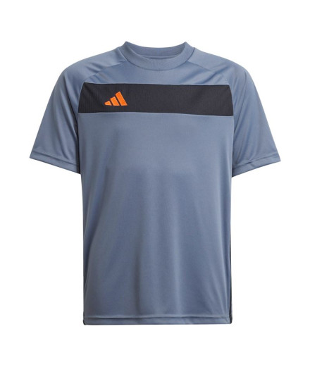 Camiseta Futebol adidas Infantil de Tiro Es Jsy Blue