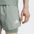 Calça Running adidas Homem de Own the Run 2In1 Green