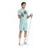 Camiseta Fitness adidas Homem by Train Essentials Feelready Logo Training Azul