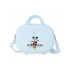 Necessaire Estojo de toucador Disney Abs. Disney 100 - Mickey Happiness Azul Turquesa