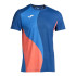 Camiseta Tênis Joma Menino de Torneio Azul/Coral