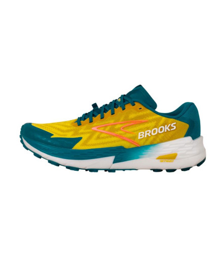 Sapatilhas Trail Brooks Homem de Catamount 4 Quince/...