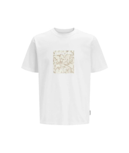 Camiseta Homem Jack and Jones Jcotarmac Camo Front w Neck...