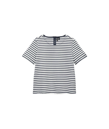 Camiseta Vero Moda mabby Zip Branca de Neve Mulher