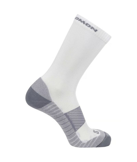 Meias Trail Salomon de Aero Crew Branco