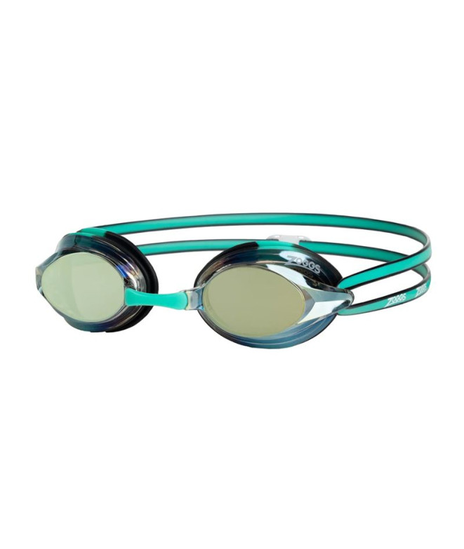 Gafas de Natação Zoggs Racer Titanium Verde/Preto