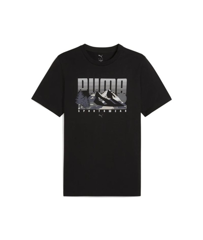 Camiseta Homem T-shirt Puma Graphics Mountain...