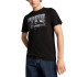 Camiseta Homem T-shirt Puma Graphics Mountain Preto