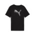 Camiseta Menina T-shirt metálica Puma Essentials G Preto