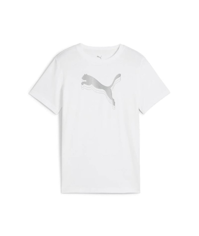 Camiseta Menina T-shirt metálica Puma...