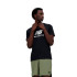 Camiseta New Balance Homem Logótipo Sport Essentials Bk