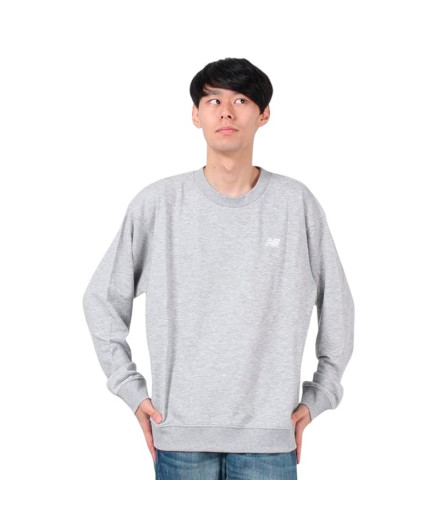 Moletom New Balance French Terry Homem Essenciais Sport...