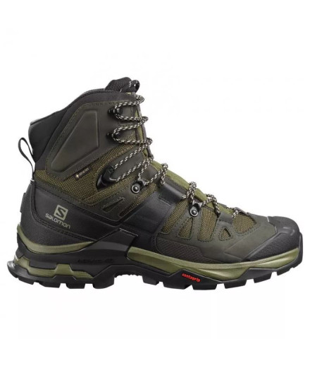 Botas de Montanha Salomon Quest 4 Gore-Tex Verde/Amarelo...