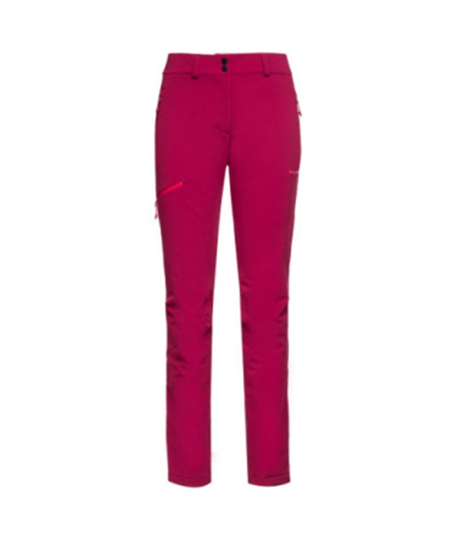 Calça Trangoworld Mulher Causiat longo cor-de-rosa