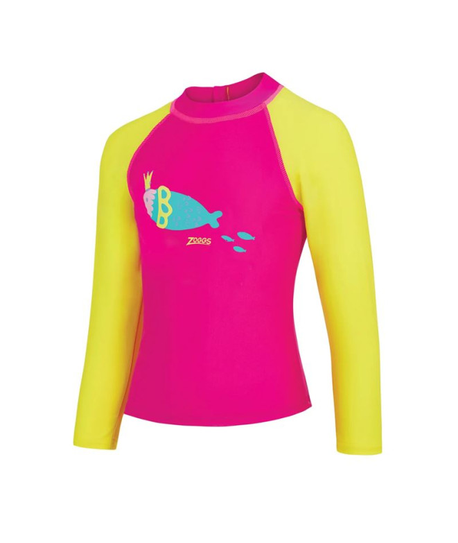 Camiseta Natação Top Menina de Zoggs Manga...