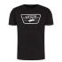 Camiseta Vans Mn Full Patch Preto/Branco Homem