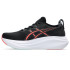 Sapatilhas Running Gel Homem da ASICS -Nimbus 27 Preto/Coral