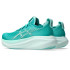 Sapatilhas Running Gel Mulher da ASICS -Nimbus 27 Wave Teal/Mint