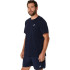 Camiseta Running Top Homem por ASICS ASICS Core Ss Azul Marinho