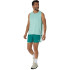 Camiseta Running Homem Camisola ASICS Core Verde