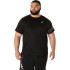 Camiseta Running Top Homem por ASICS ASICS Icon Ss Preto