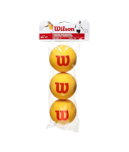 Bolas Tênis Wilson Starter Pack Infantil by Tour Foam...