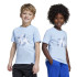 Camiseta adidas Infantil Lk Ice Blue