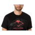 Camiseta Trail Top Homem de ASICS Fujitrail Logo Ss Preto/Carvão/Coral