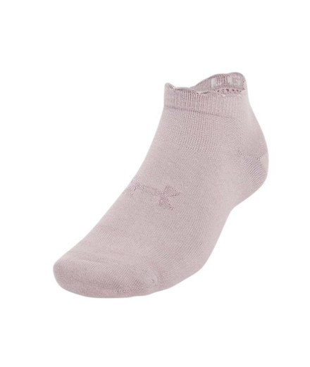 Meias Under Armour Essential Low Cut 3Pk Cinzento