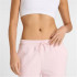 Calça New Balance French Terry Mulher Essenciais desportivos cor-de-rosa