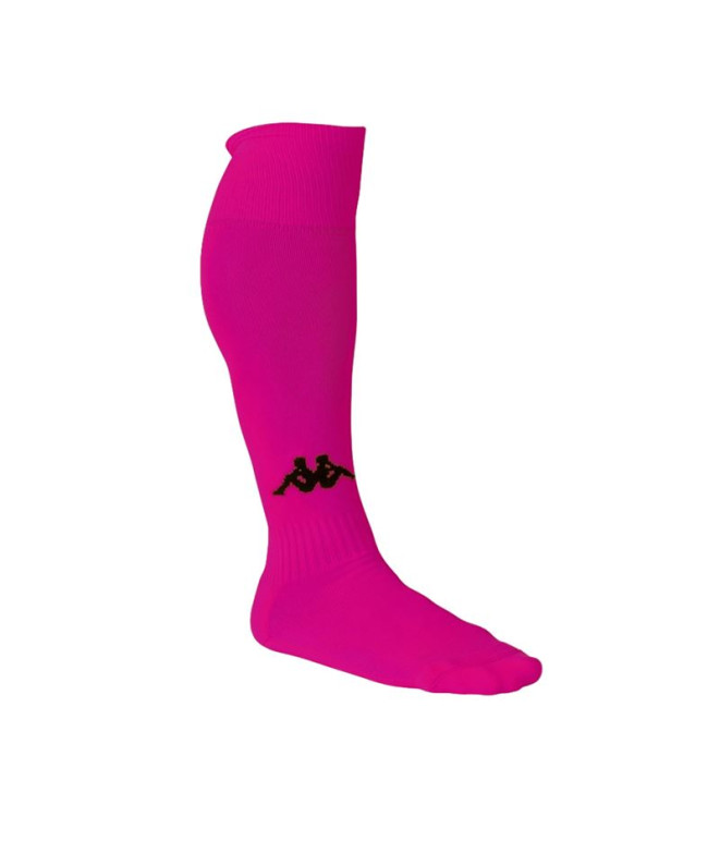 Meias Futebol Kappa Penao Ppk 3 Fuxia / Preto